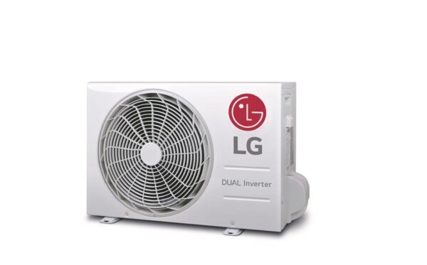 LG S-EC airco buitenunit inverter compressor buiten