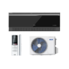 AUX C-Smart Premium Onyx Complete Airco Set AUX C-Smart Premium Onyx compleet systeem zwarte airco binnen en buitenunit