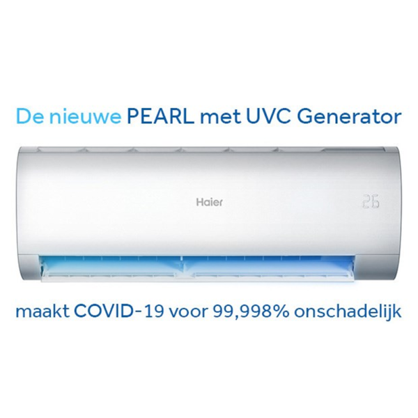 Haier Pearl Coanda Plus luchtstroom airco zachte airflow