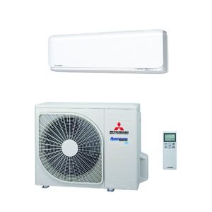 Mitsubishi Heavy SRKZSX-WF complete airco set Mitsubishi Heavy SRKZSX-WF airco complete set binnen en buitenunit