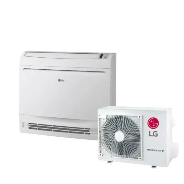 LG wand vloerconsole airco unit binnen