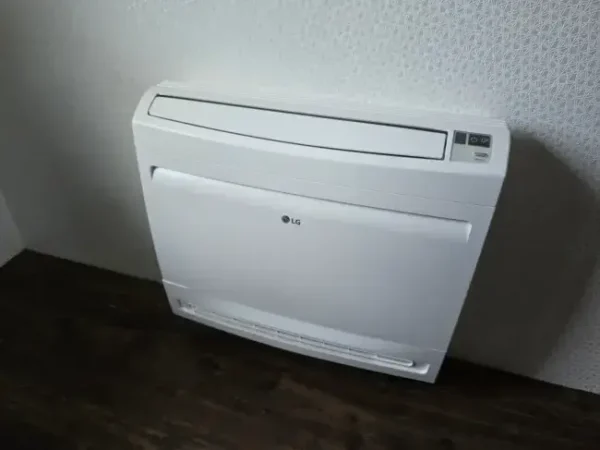 LG wand vloerconsole binnenunit airco wit model